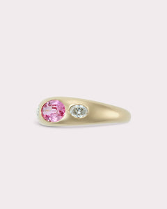Pink Baby Bombé Ring (1 Available)